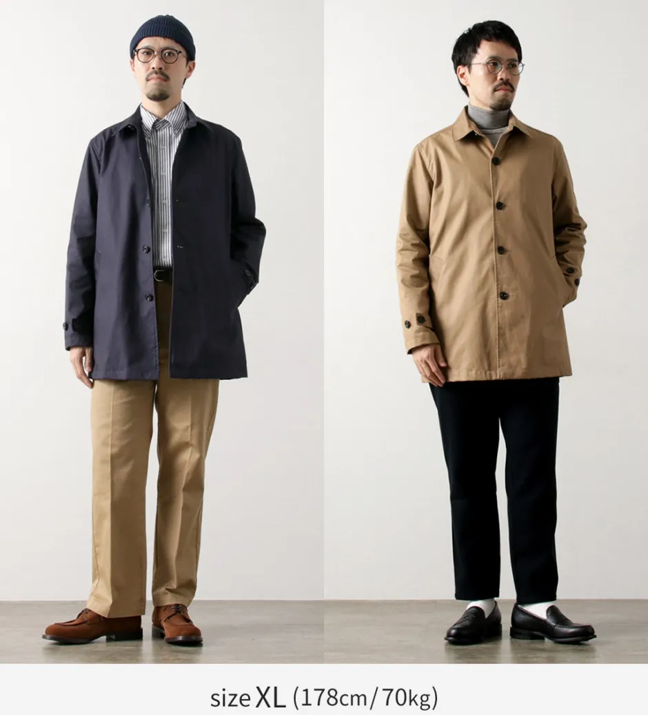 Coats^ROCOCO / High-Density Short Ball Collar Coat
