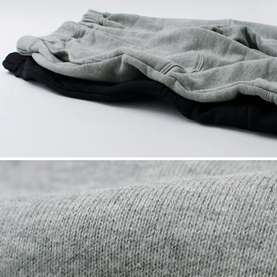 Shorts^ROCOCO / Loopwheel knit sweatshirt cropped trousers