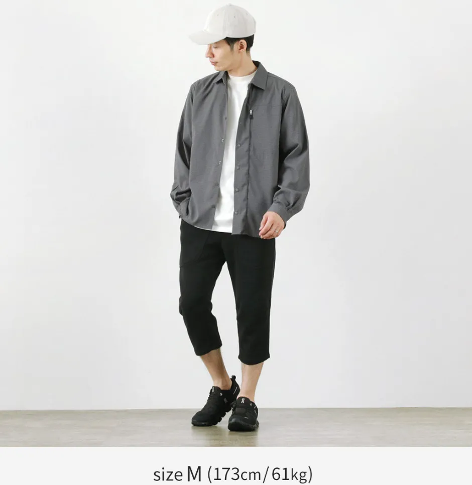 Shorts^ROCOCO / Loopwheel knit sweatshirt cropped trousers