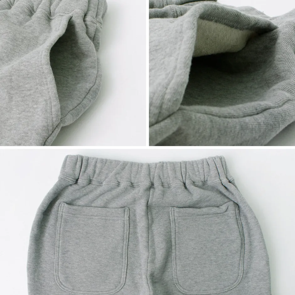 Shorts^ROCOCO / Loopwheel knit sweatshirt cropped trousers