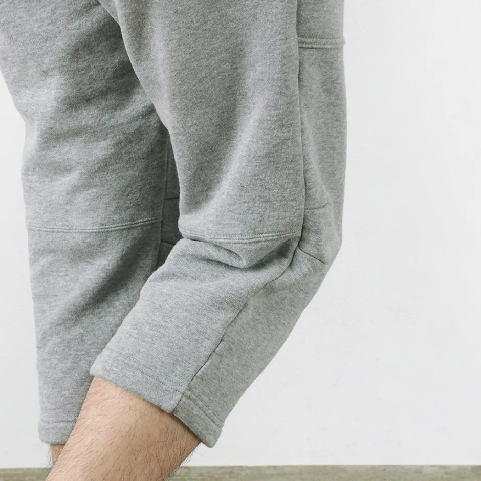 Shorts^ROCOCO / Loopwheel knit sweatshirt cropped trousers