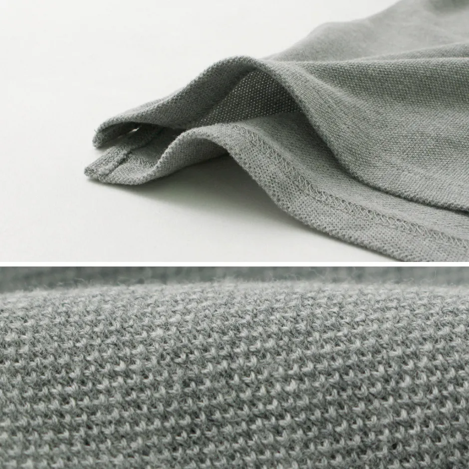 T-Shirts^ROCOCO / Pique 3/4 Sleeve T-Shirt