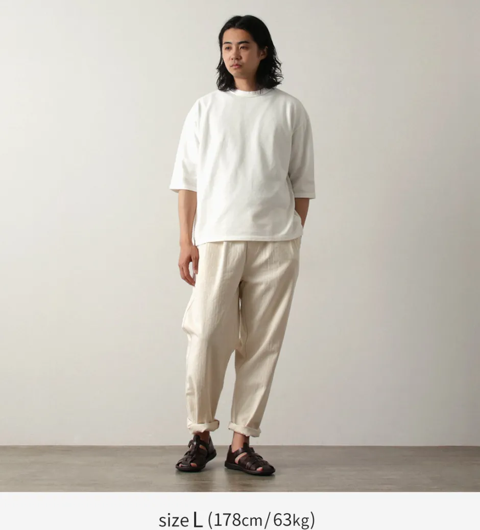 T-Shirts^ROCOCO / Pique 3/4 Sleeve T-Shirt