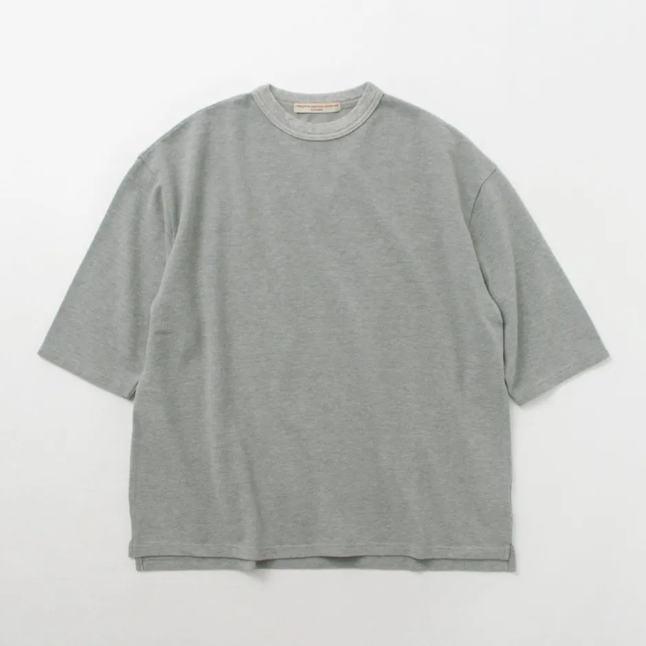 T-Shirts^ROCOCO / Pique 3/4 Sleeve T-Shirt