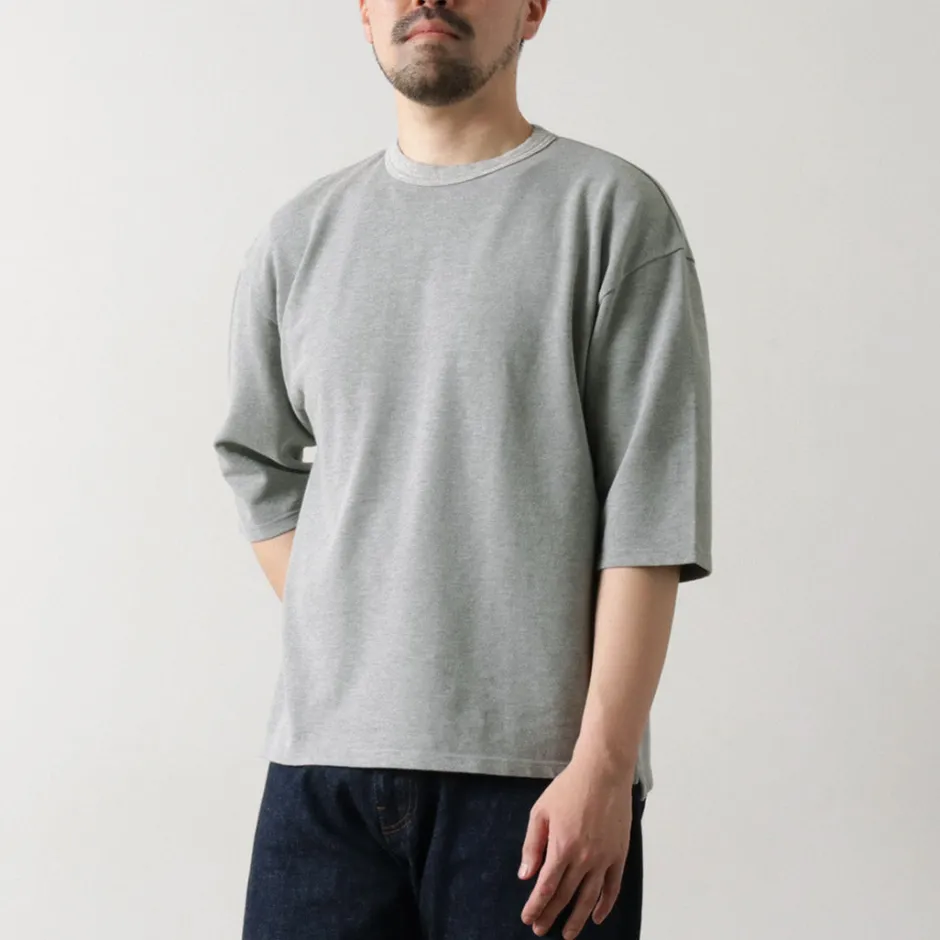 T-Shirts^ROCOCO / Pique 3/4 Sleeve T-Shirt