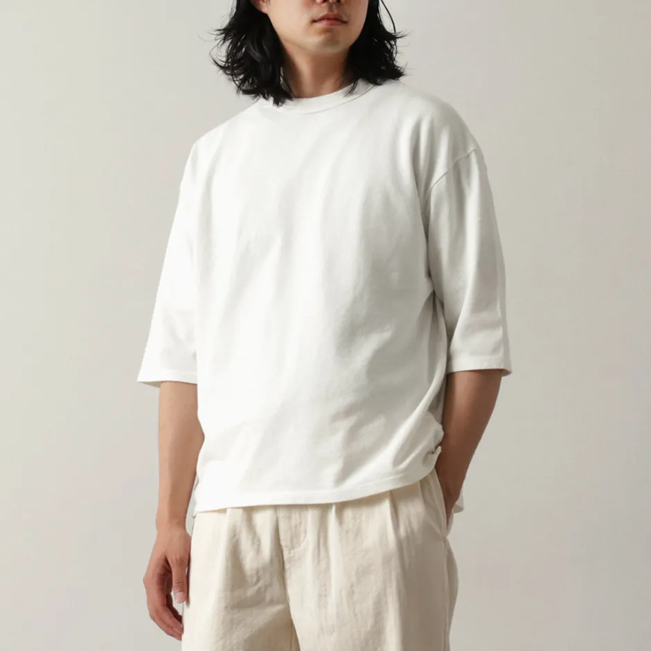 T-Shirts^ROCOCO / Pique 3/4 Sleeve T-Shirt