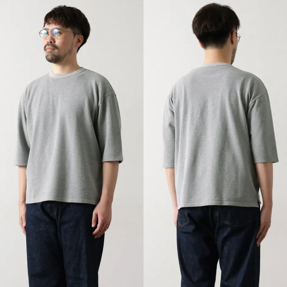 T-Shirts^ROCOCO / Pique 3/4 Sleeve T-Shirt