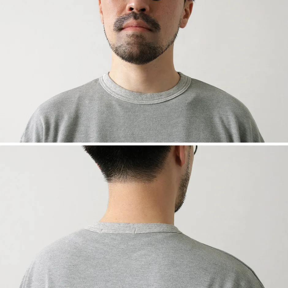 T-Shirts^ROCOCO / Pique 3/4 Sleeve T-Shirt