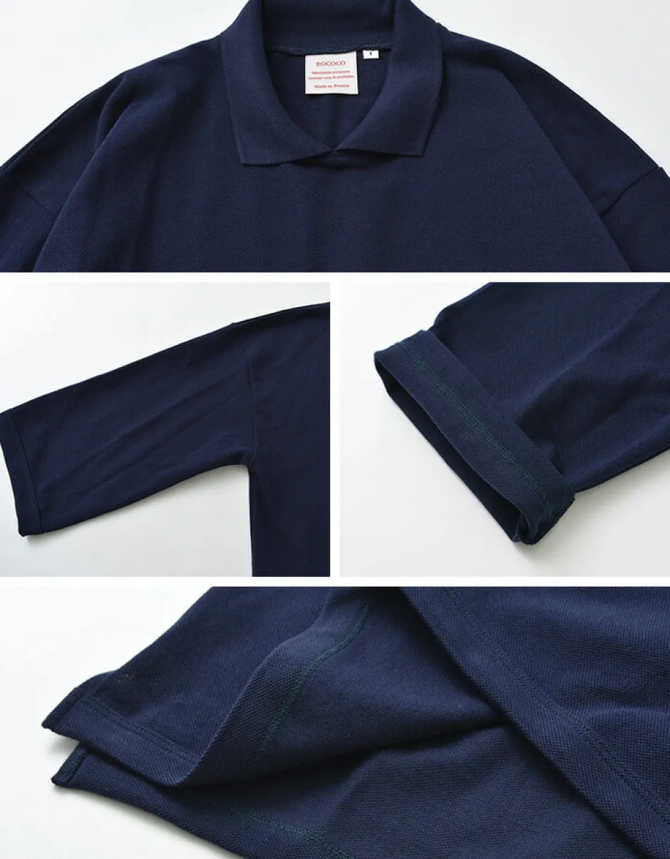 T-Shirts^ROCOCO / Pique polo collar T-shirt