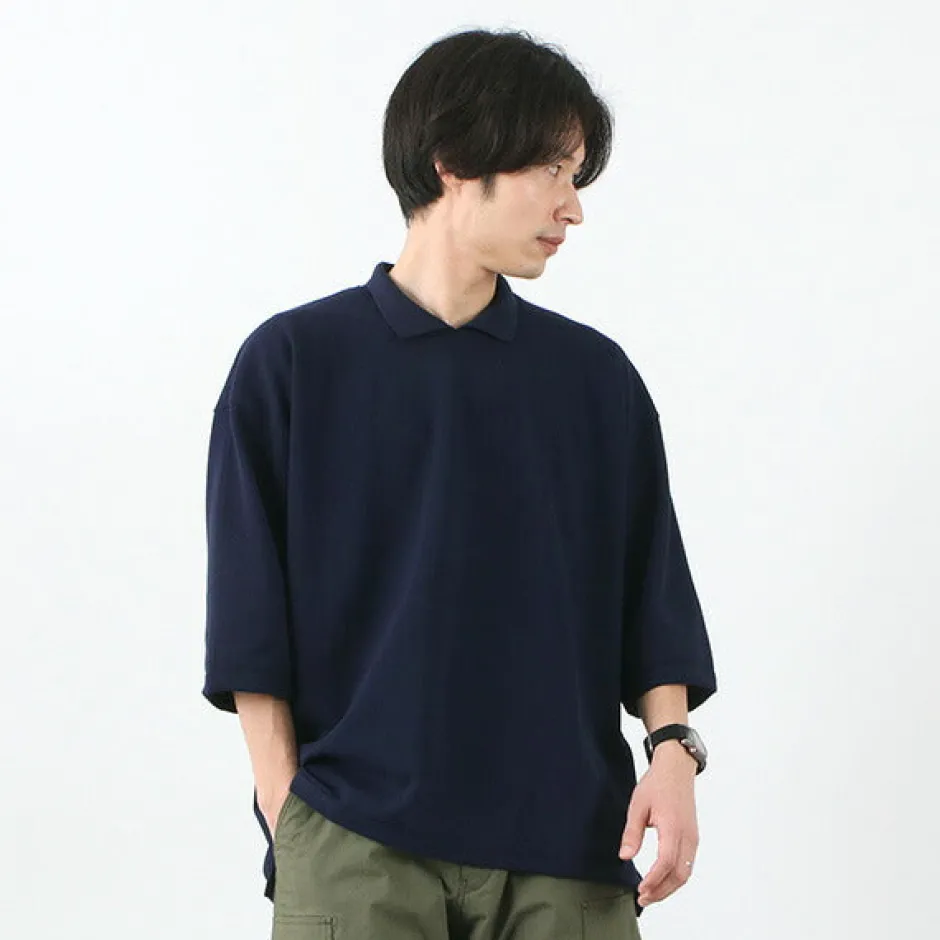 T-Shirts^ROCOCO / Pique polo collar T-shirt
