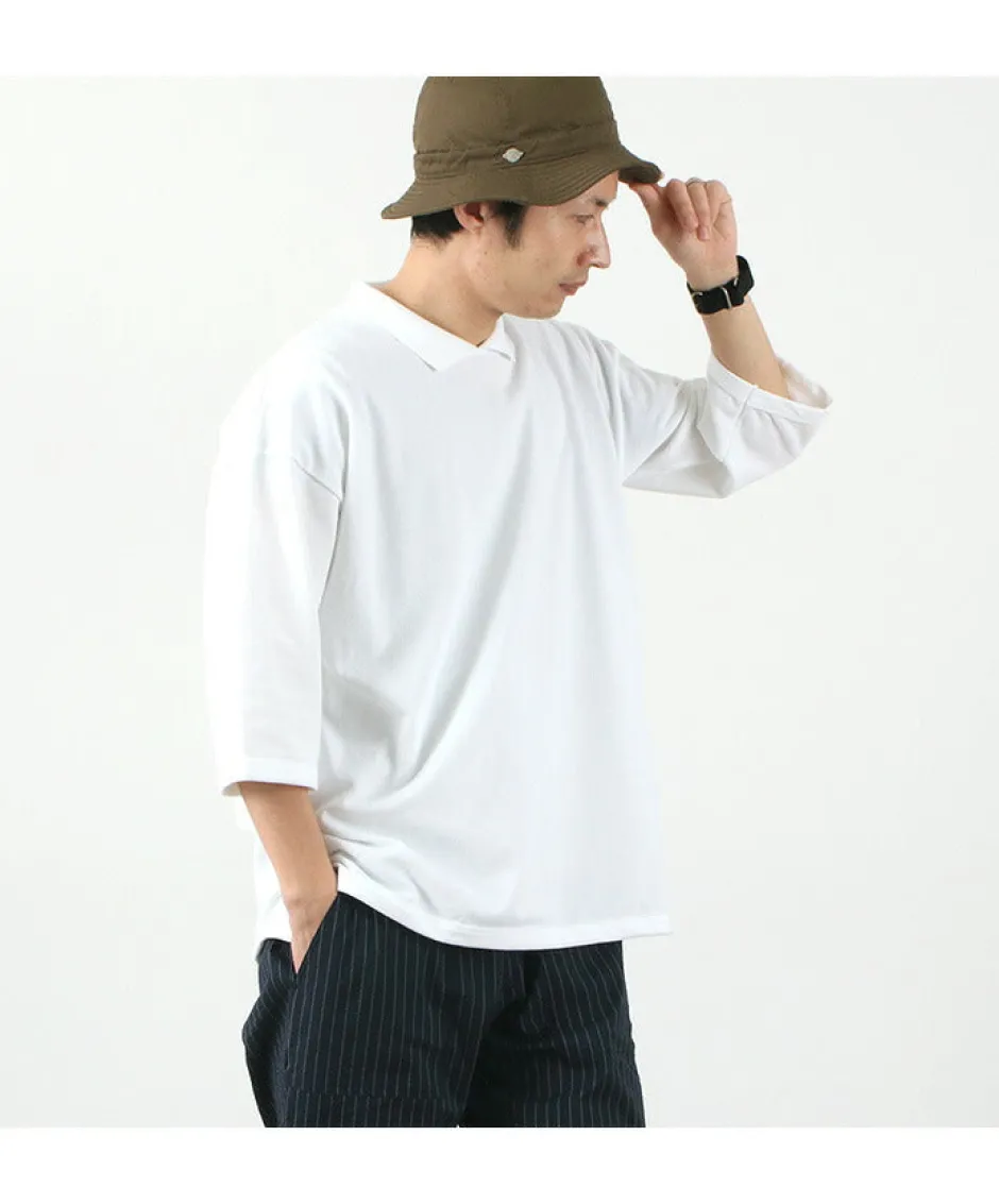 T-Shirts^ROCOCO / Pique polo collar T-shirt