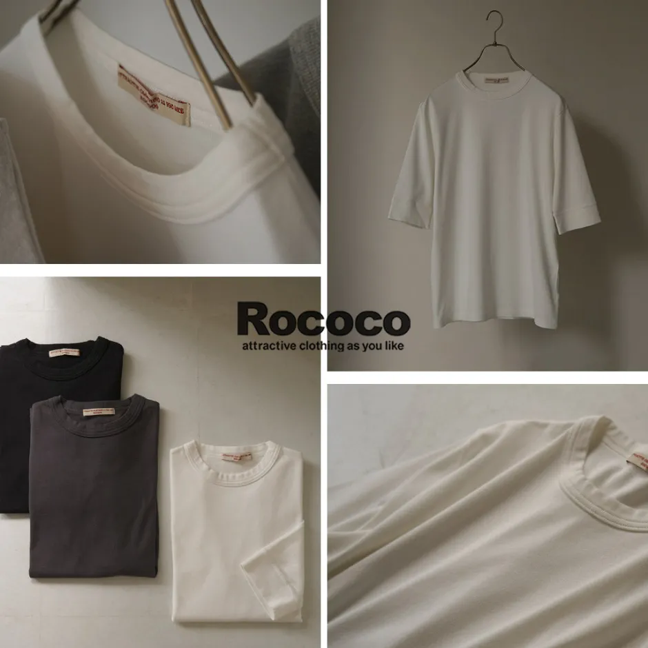 T-Shirts^ROCOCO / Premium Fraise Half Sleeve T-Shirt