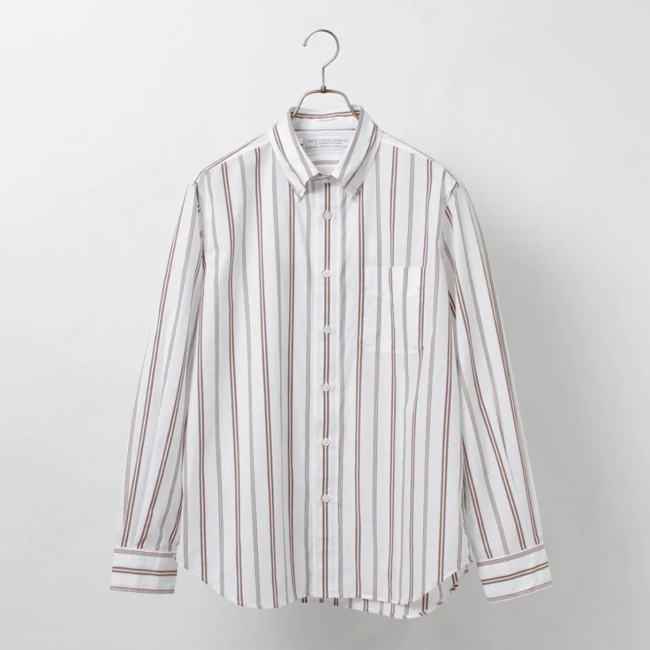 Shirts^ROCOCO / Random Stripe Button Down Shirt Classic Fit