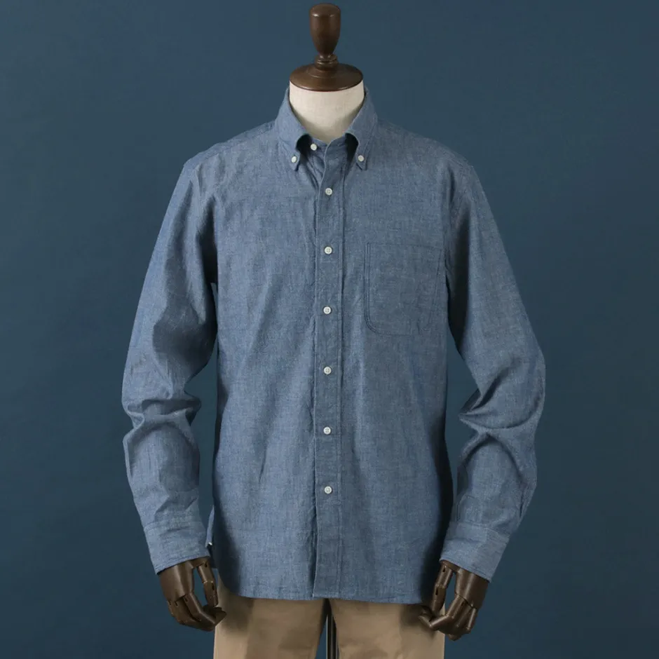 Shirts^ROCOCO / Selvage Chambray Button Down Shirt