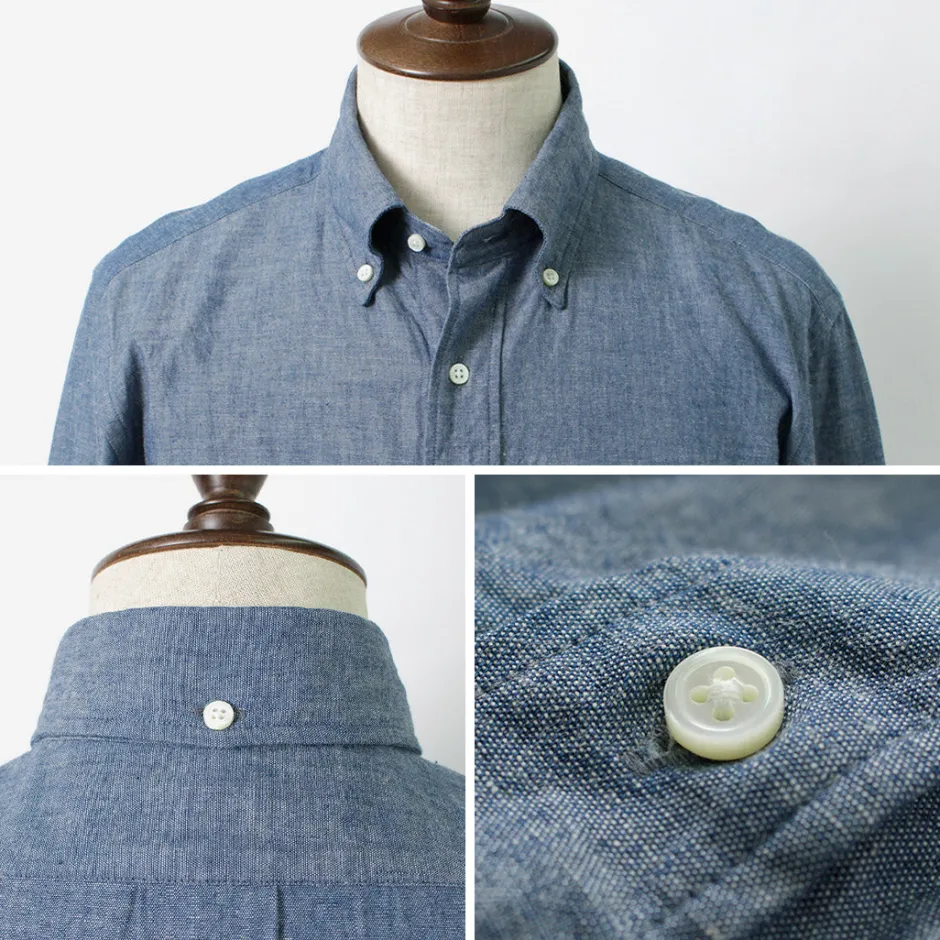 Shirts^ROCOCO / Selvage Chambray Button Down Shirt