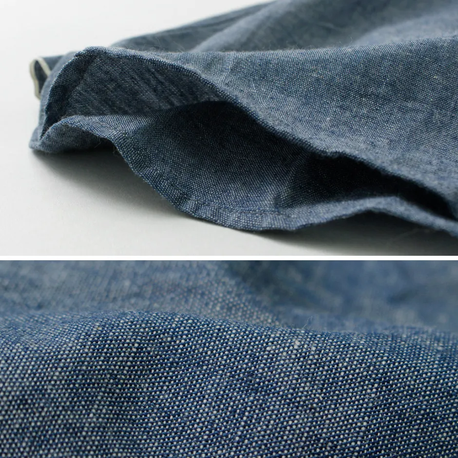 Shirts^ROCOCO / Selvage Chambray S/S Button Down Shirt