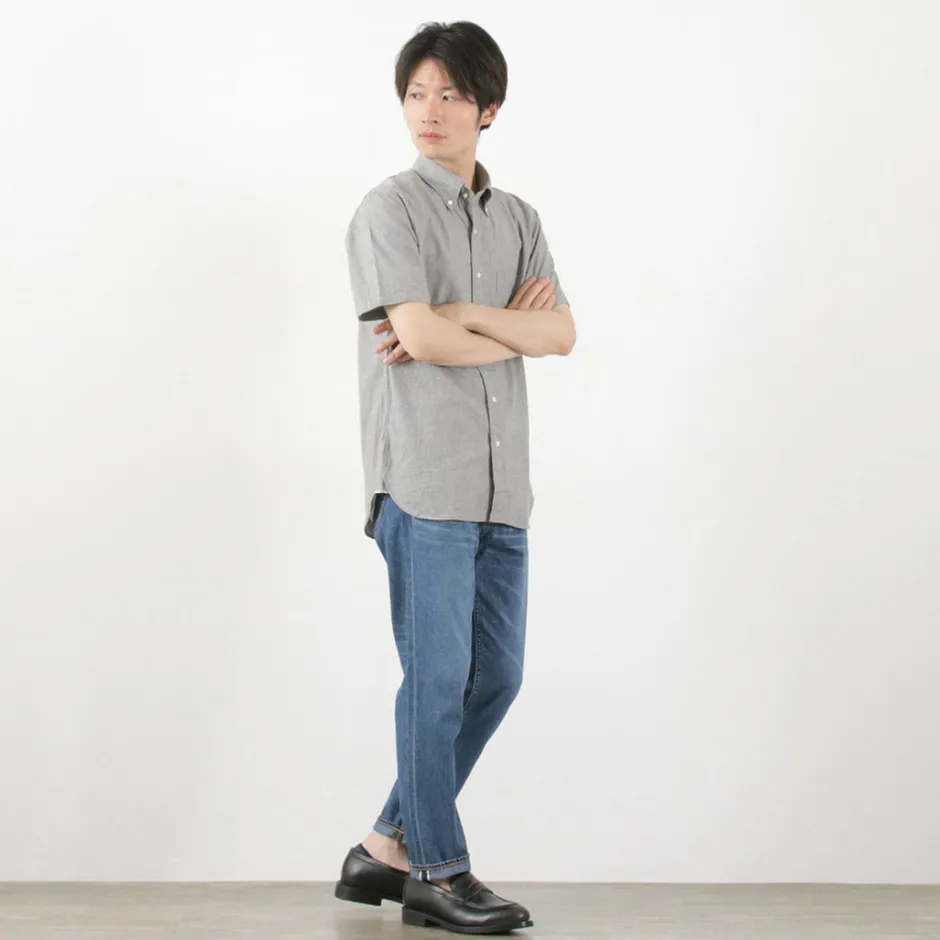 Shirts^ROCOCO / Selvage Chambray S/S Button Down Shirt