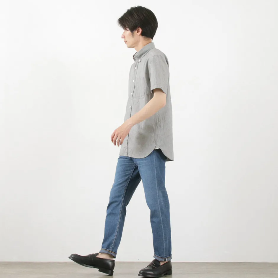 Shirts^ROCOCO / Selvage Chambray S/S Button Down Shirt