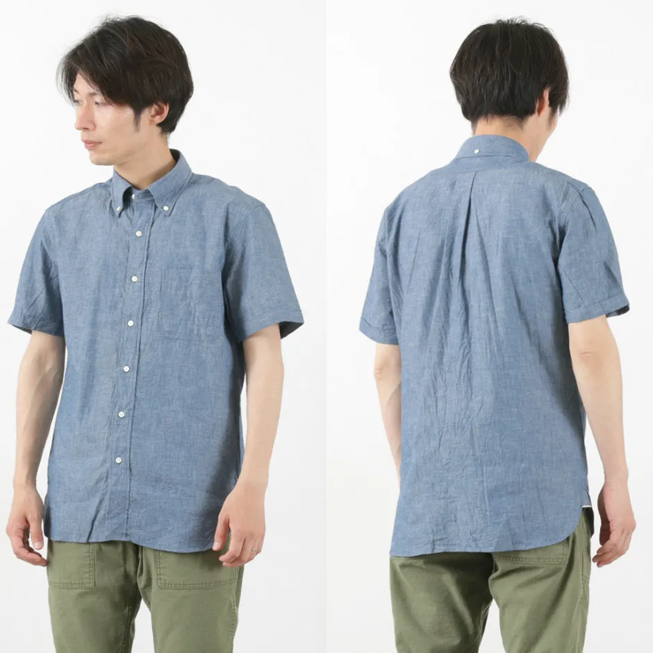 Shirts^ROCOCO / Selvage Chambray S/S Button Down Shirt