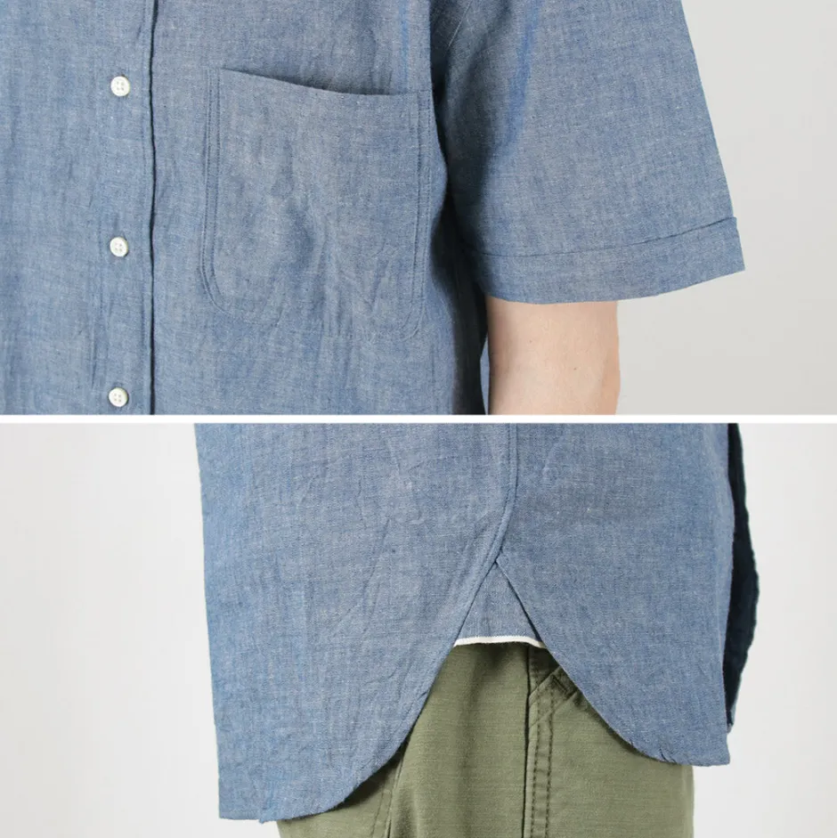 Shirts^ROCOCO / Selvage Chambray S/S Button Down Shirt