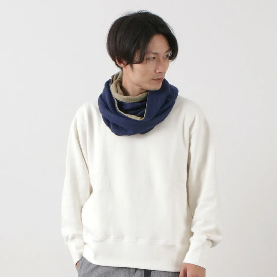 Scarfs^ROCOCO / 2-Tone Snood Reversible Imabari Scarf