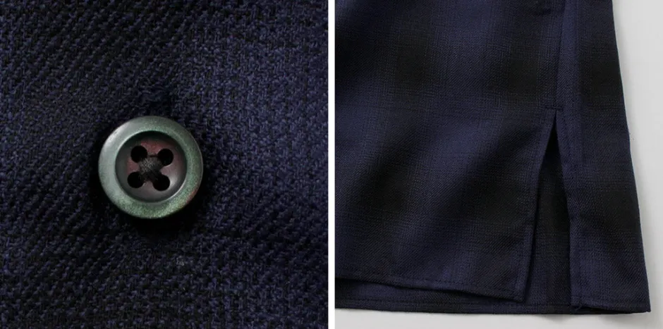 Shirts^ROCOCO / Wool Open-Collared Shirt