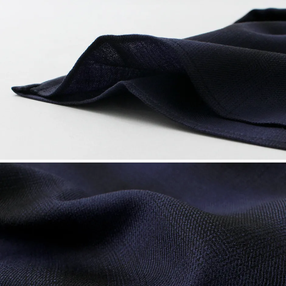 Shirts^ROCOCO / Wool Open-Collared Shirt