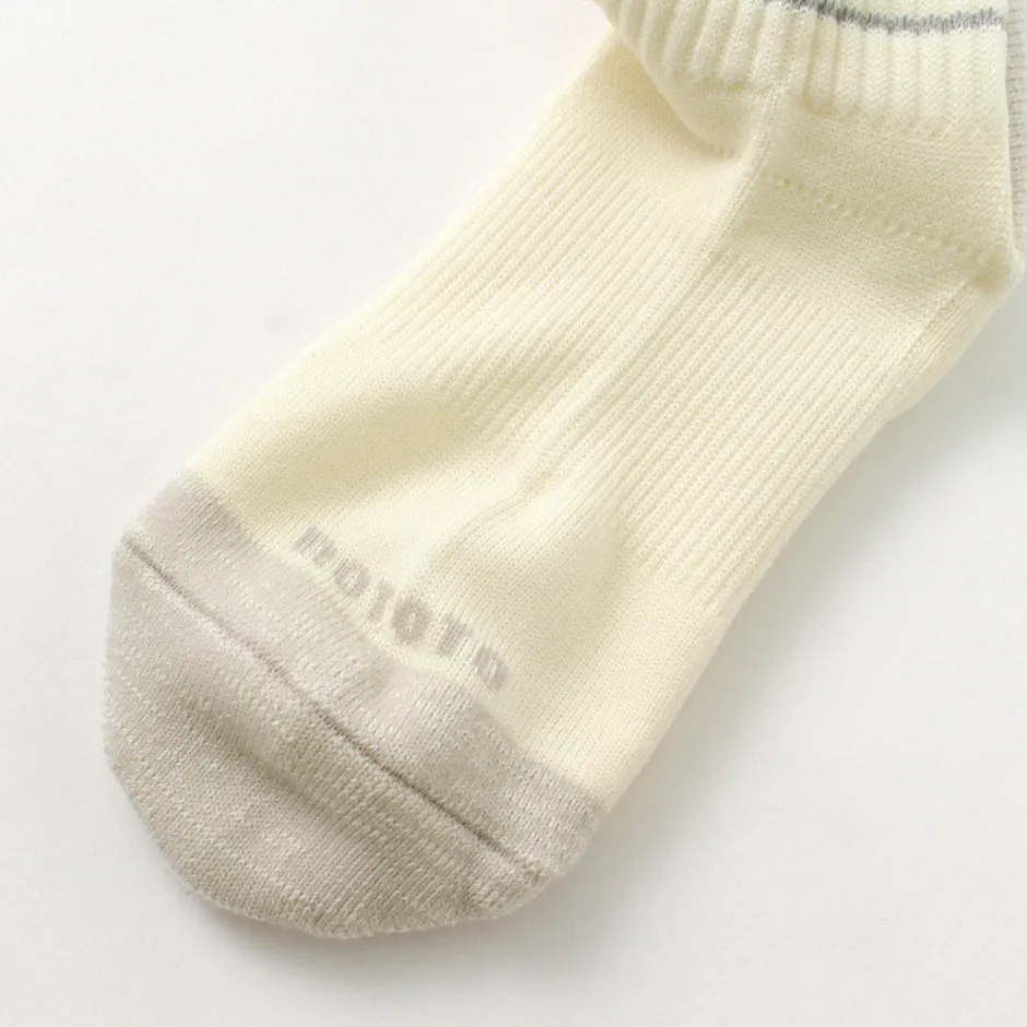 Socks^ROTOTO / All Rounder 2 Stripe Merino Crew Socks