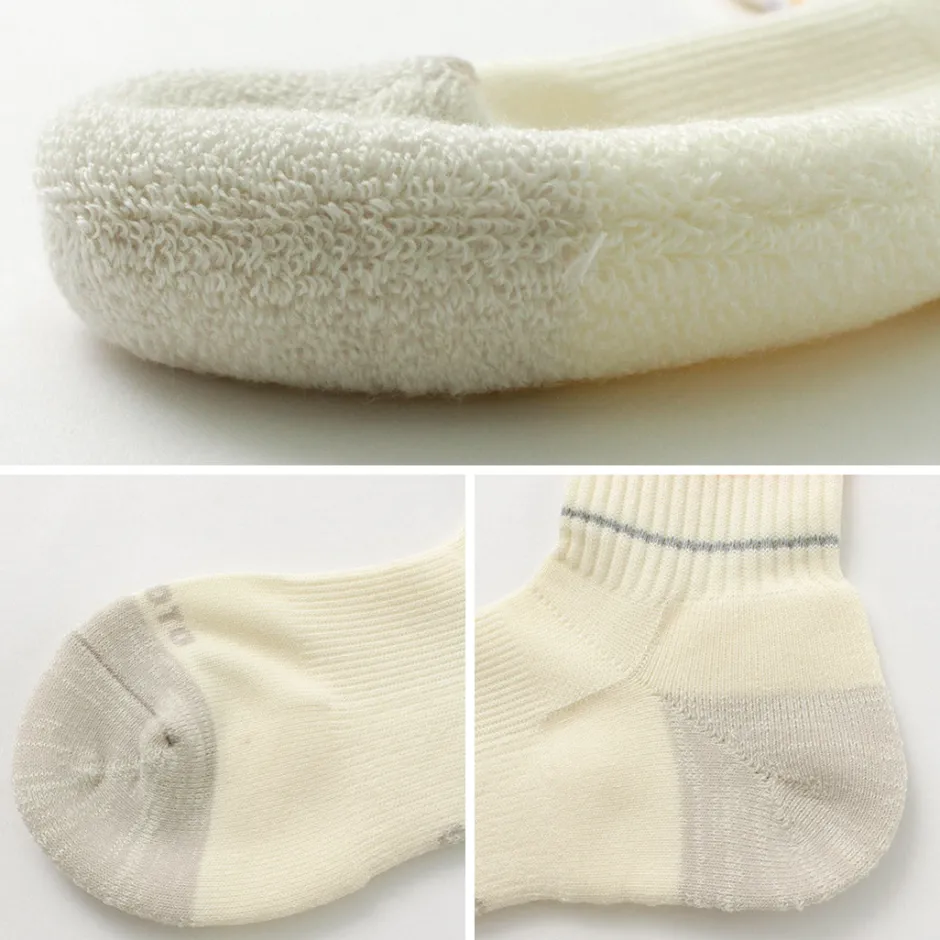 Socks^ROTOTO / All Rounder 2 Stripe Merino Crew Socks