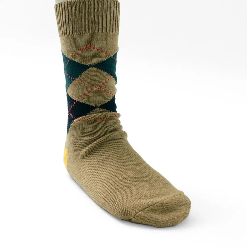 Socks^ROTOTO / Argyle Crew Socks