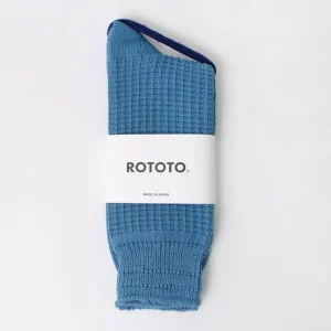 Socks^ROTOTO / Cotton Waffle Crew Socks