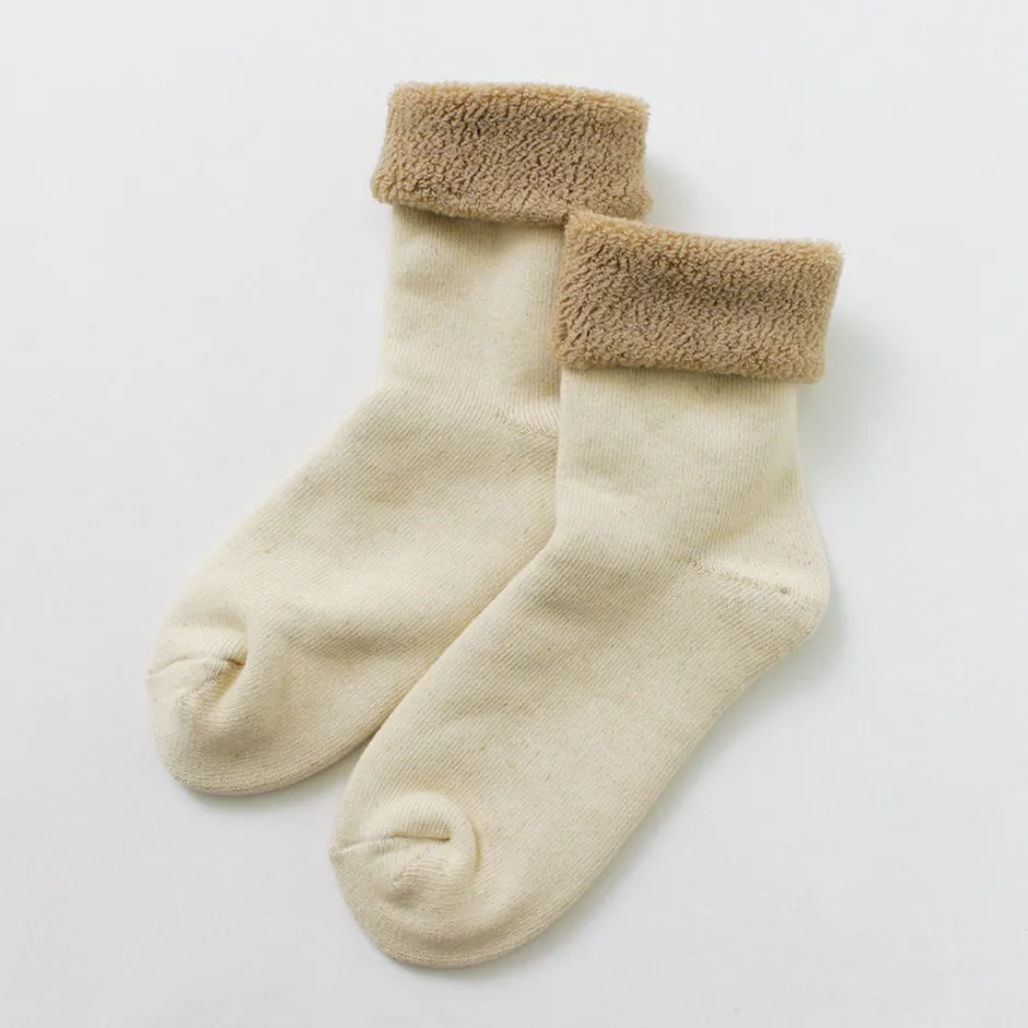 Socks^ROTOTO / Double Face Cozy Sleeping Socks Extra Fine Merino