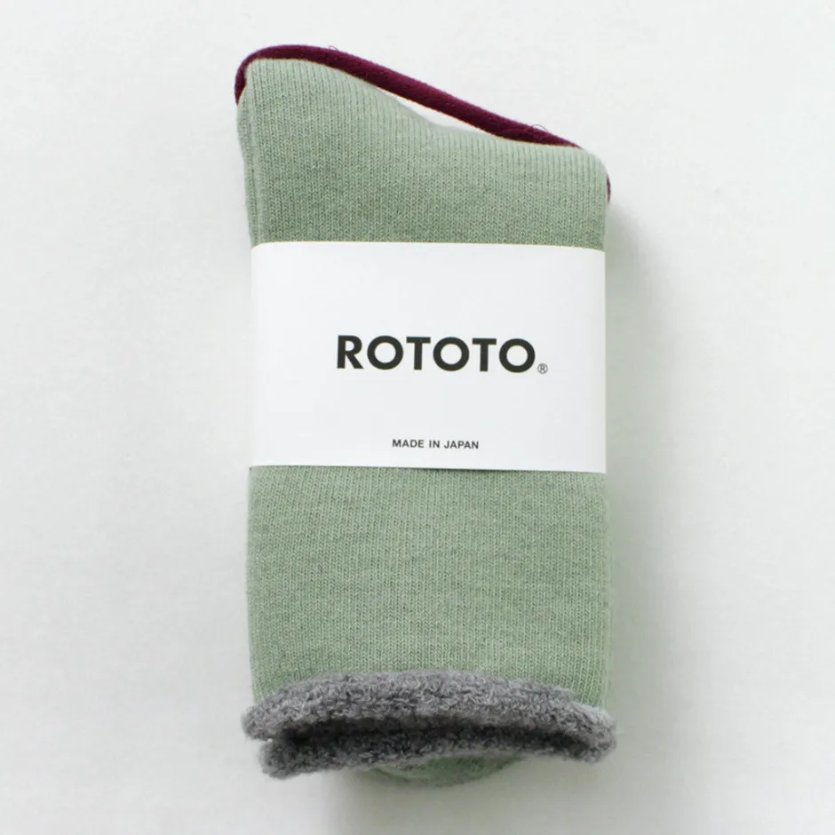 Socks^ROTOTO / Double Face Cozy Sleeping Socks Extra Fine Merino