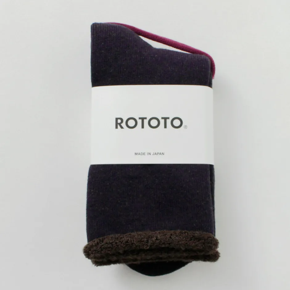 Socks^ROTOTO / Double Face Cozy Sleeping Socks Extra Fine Merino