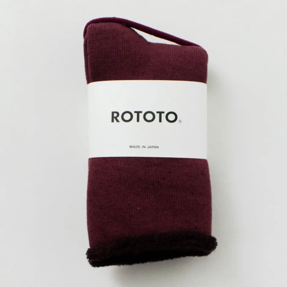 Socks^ROTOTO / Double Face Cozy Sleeping Socks Extra Fine Merino
