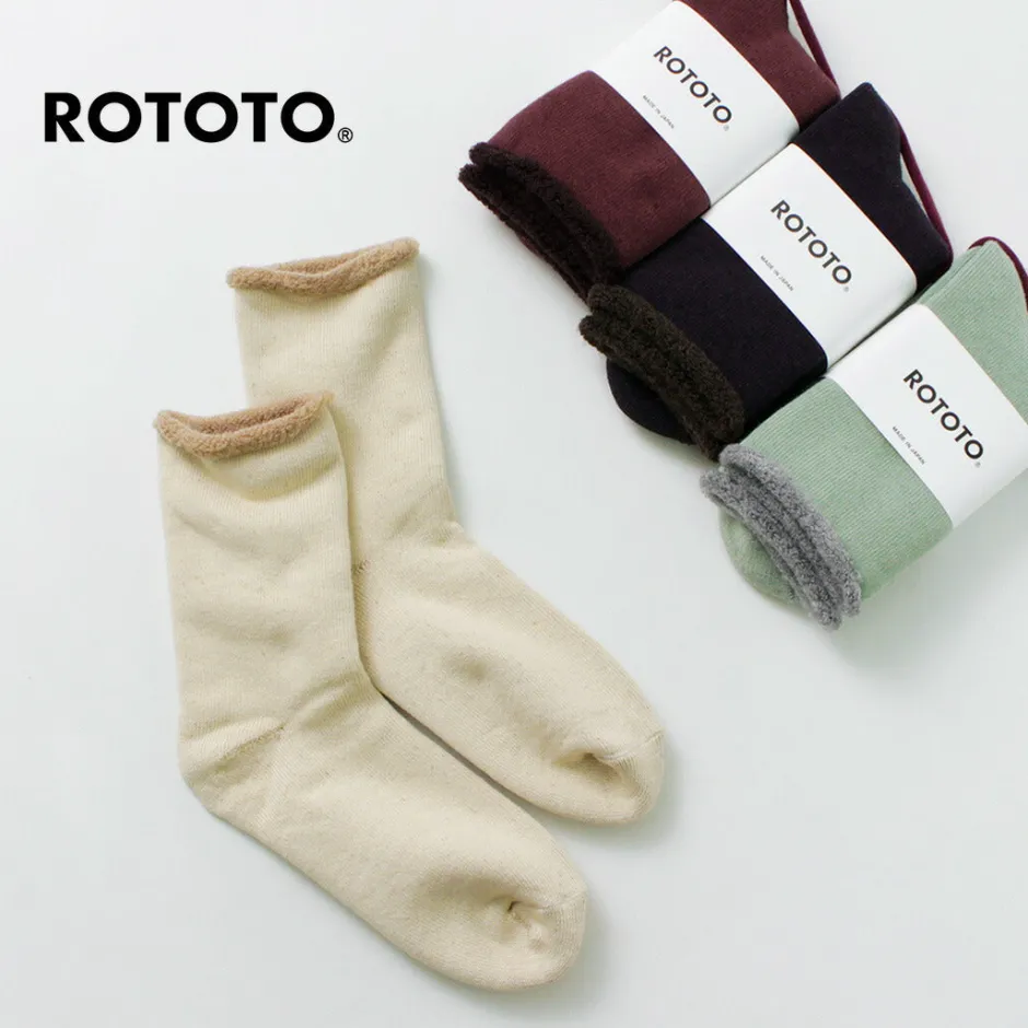 Socks^ROTOTO / Double Face Cozy Sleeping Socks Extra Fine Merino