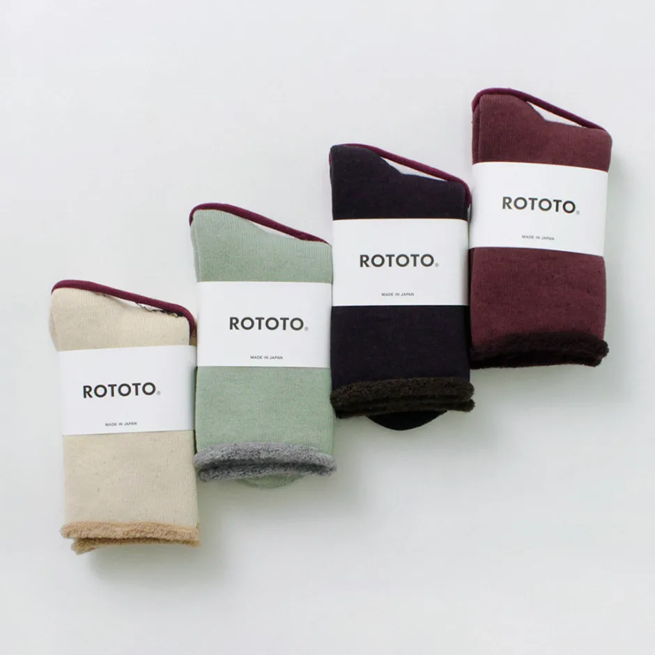 Socks^ROTOTO / Double Face Cozy Sleeping Socks Extra Fine Merino