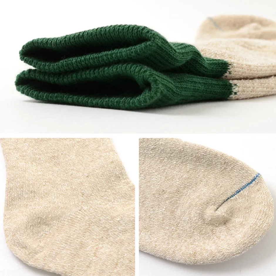 Socks^ROTOTO / Double Face Crew Socks Silk & Cotton