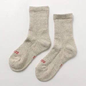 Socks^ROTOTO / Double Face Mini Crew Socks Organic Cotton