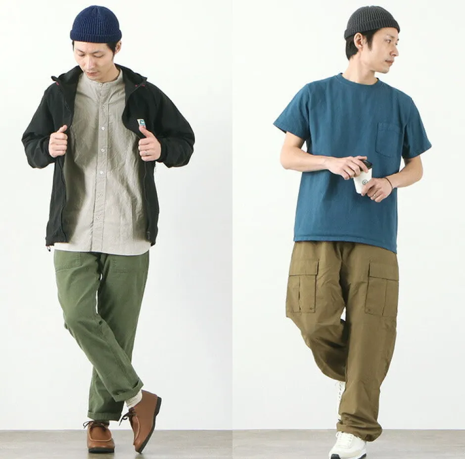 Hats^ROTOTO / Indigo Cotton Roll Up Beanie