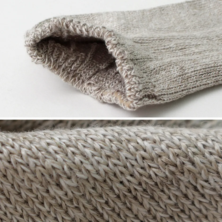 Socks^ROTOTO / Linen Cotton Rib Socks Short