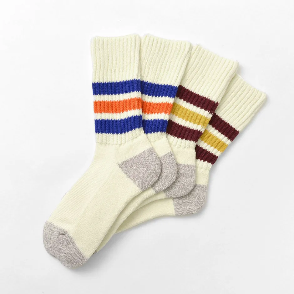 Socks^ROTOTO / R1255 Coarse Ribbed Old School Socks