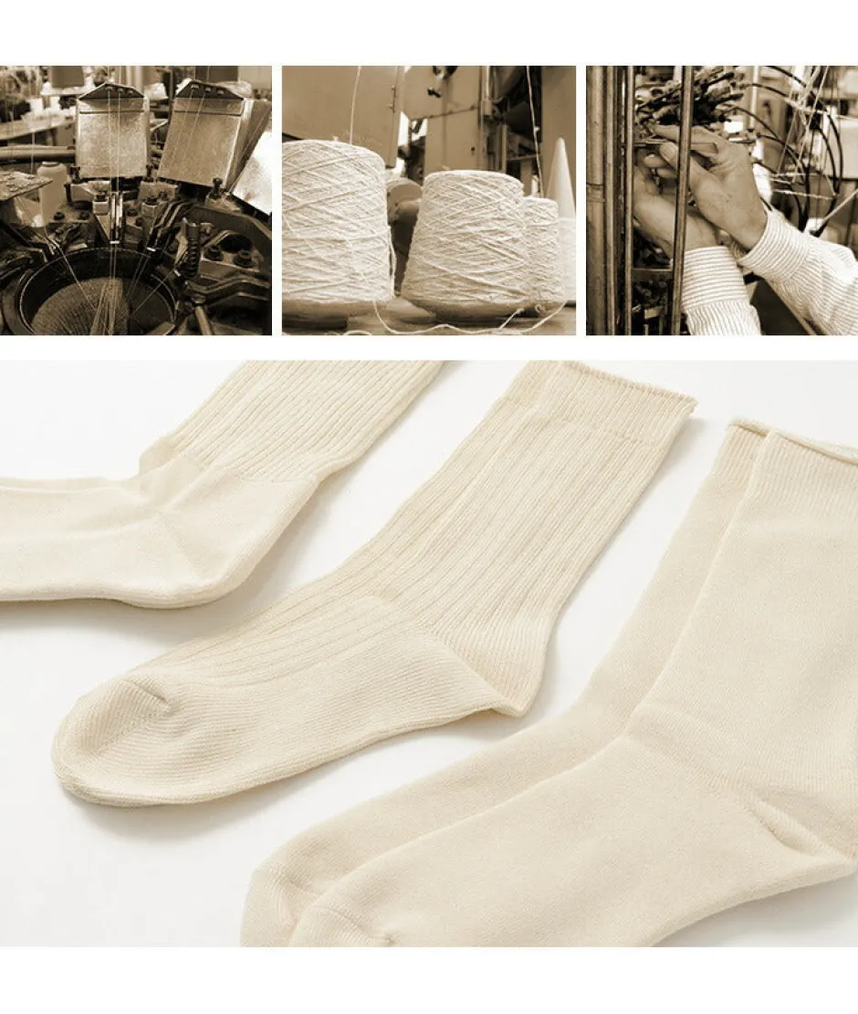 Socks^ROTOTO / R1123 Daily 3 pack socks natural