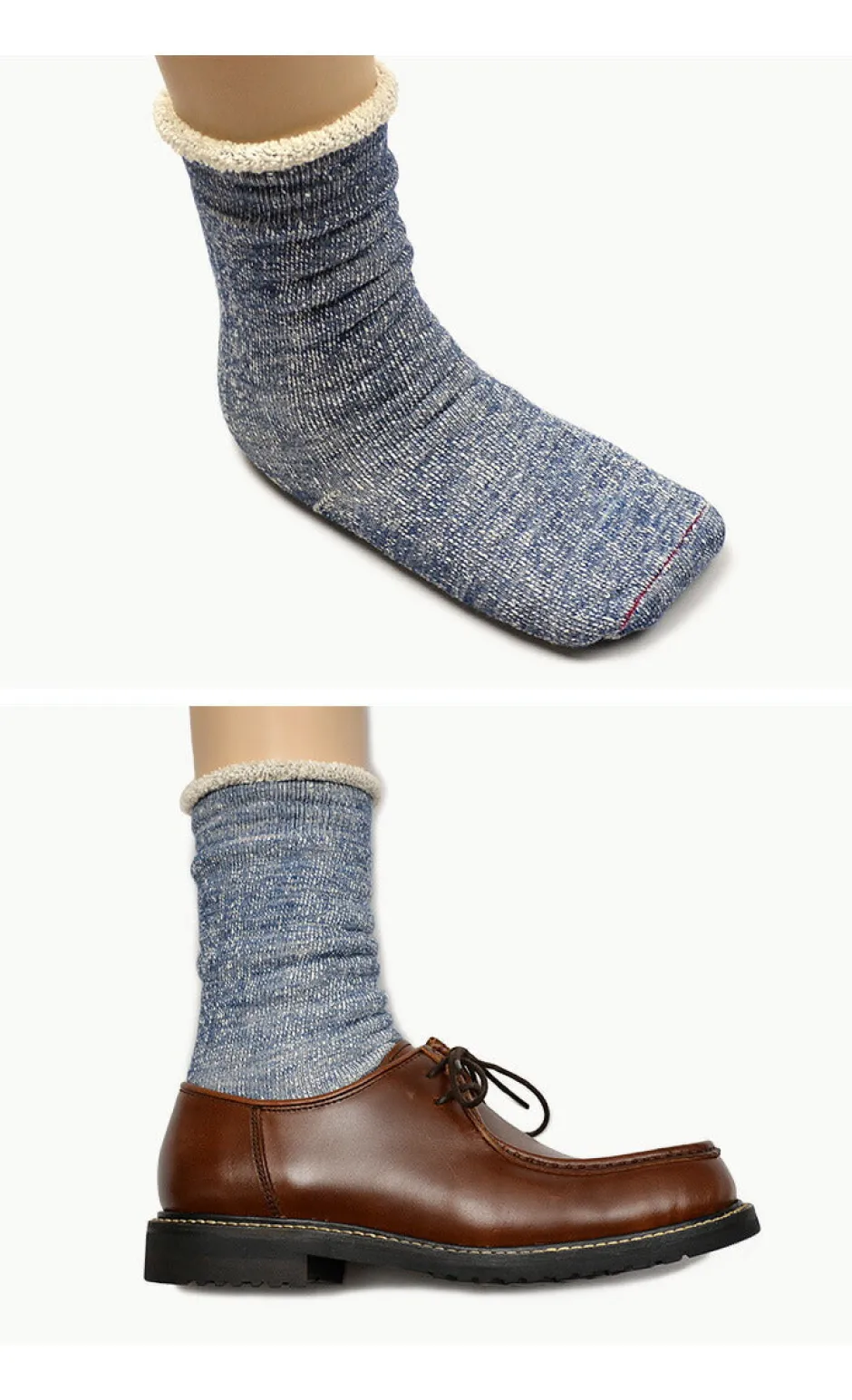Socks^ROTOTO / R1001 Double Face Socks