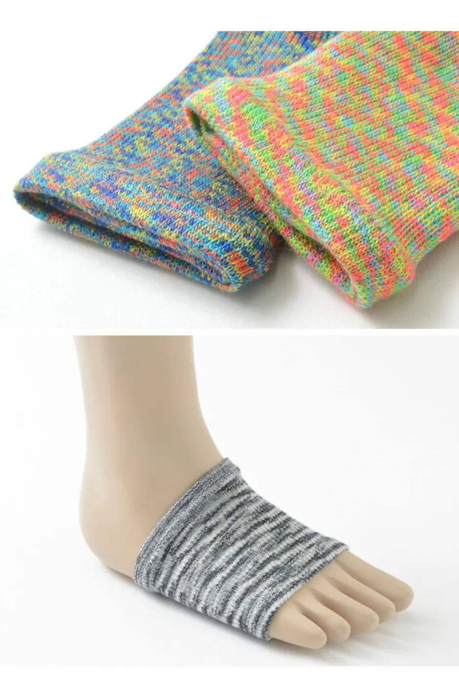 Socks^ROTOTO / R1142 foot band Kasuri