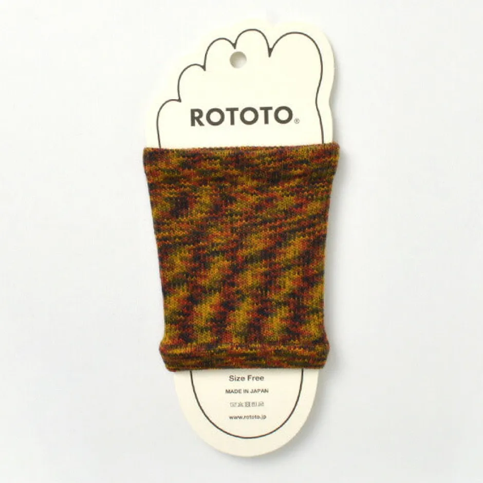 Socks^ROTOTO / R1142 foot band Kasuri