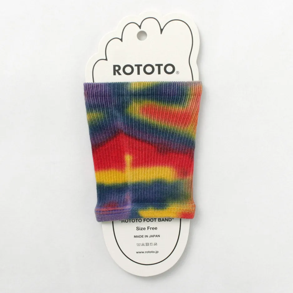 Socks^ROTOTO / R1314 Foot Band Tie Dye