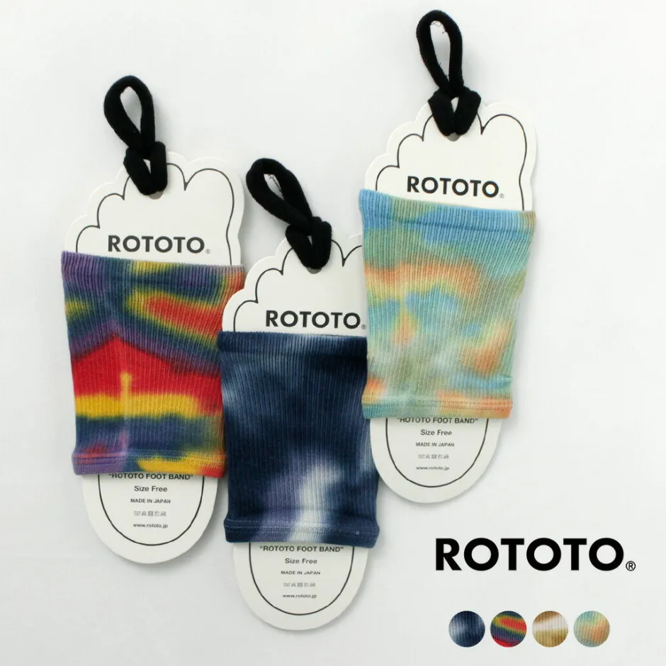 Socks^ROTOTO / R1314 Foot Band Tie Dye