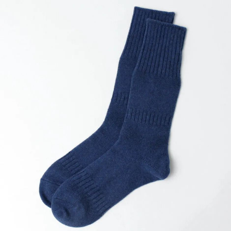 Socks^ROTOTO / R1378 Gandy pattern crew socks