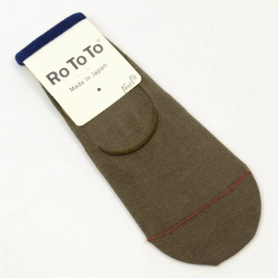 Socks^ROTOTO / R1082 High gauge foot cover socks